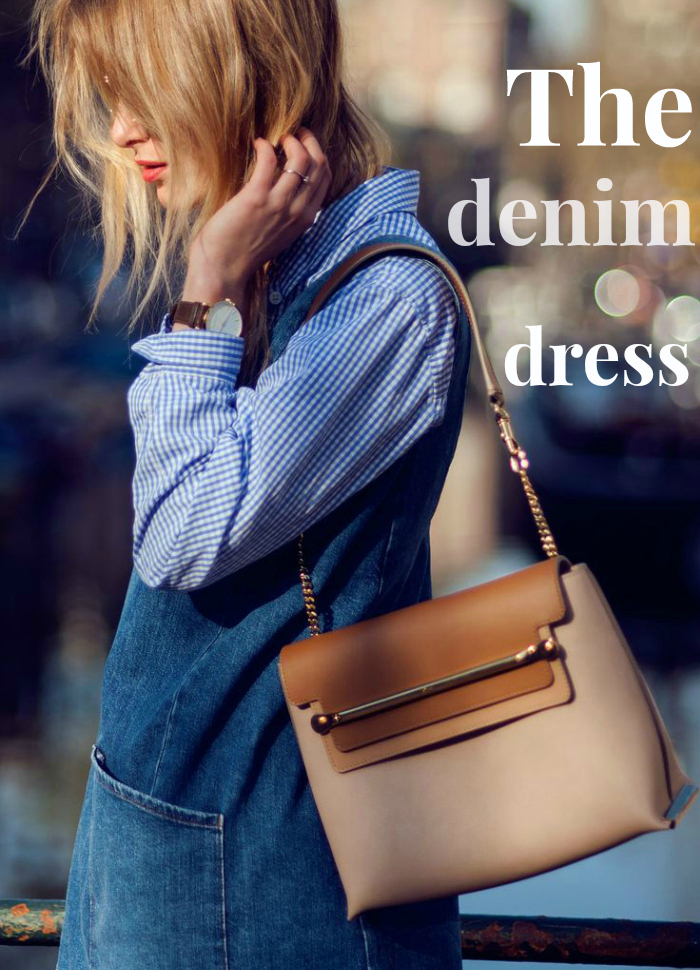 inspiration: denim dress