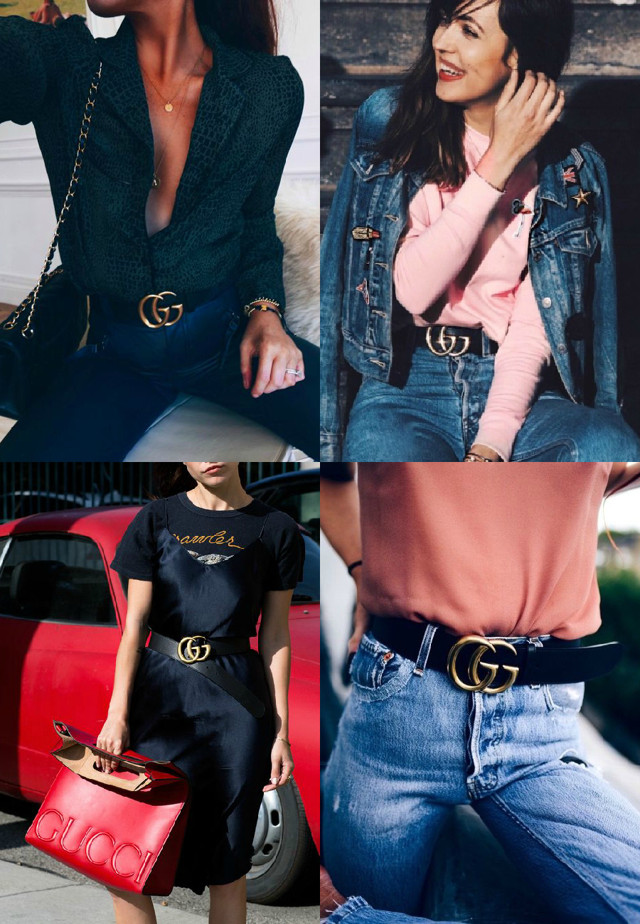 Porque hipocresía péndulo cinturón Gucci - Lady Addict